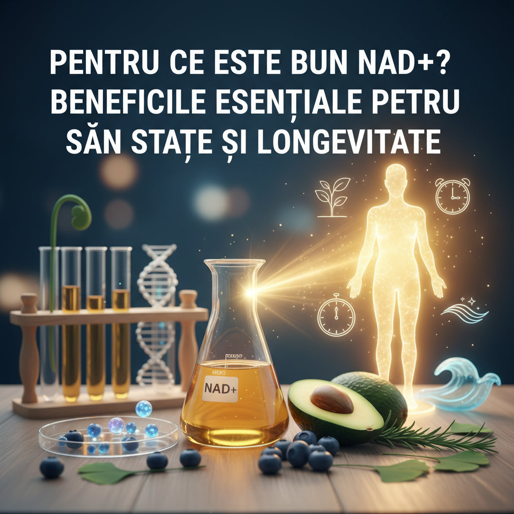 Pentru Ce Este Bun NAD+? Beneficiile Esențiale pentru Sănătate și Longevitate