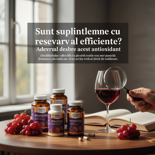 Sunt suplimentele cu resveratrol eficiente? Adevărul despre acest antioxidant