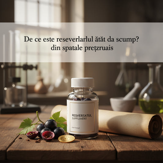 De ce este resveratrolul atât de scump? Adevărul din spatele prețurilor