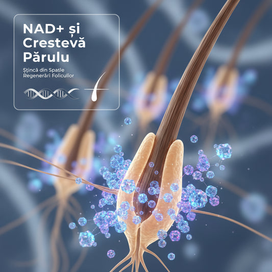 NAD+ și Creșterea Părului: Știința din Spatele Regenerării Foliculilor