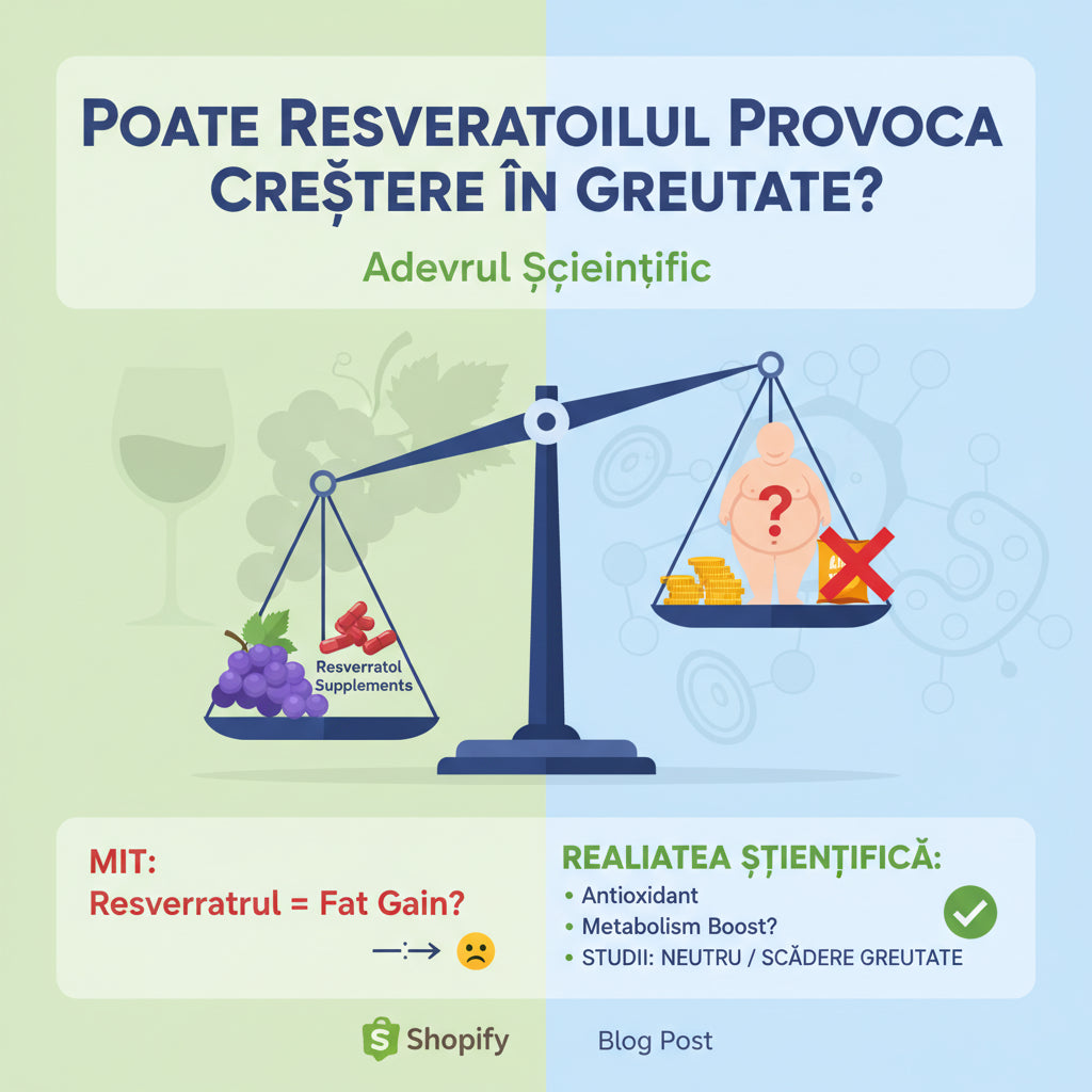 Poate Resveratrolul Provoca Creștere în Greutate? Adevărul Științific