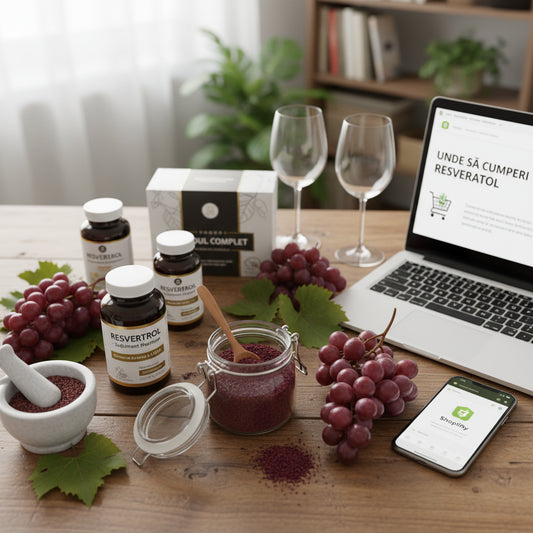 Unde Să Cumperi Resveratrol: Ghidul Complet pentru Alegerea Celui Mai Bun Supliment