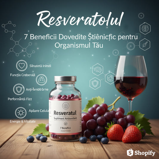 Resveratrolul: 7 Beneficii Dovedite Științific pentru Organismul Tău