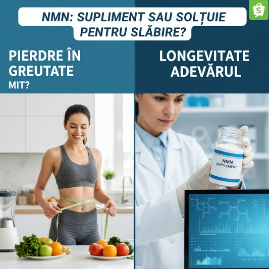 Poate NMN să Ajute la Pierderea în Greutate? Adevărul din Spatele Suplimentului Longevității