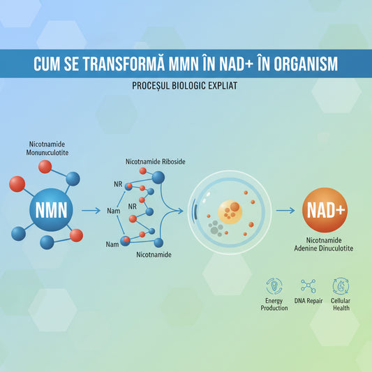 Cum se Transformă NMN în NAD+ în Organism: Procesul Biologic Explicat