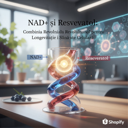 NAD+ și Resveratrol: Combinația Revoluționară pentru Longevitate și Sănătate Celulară