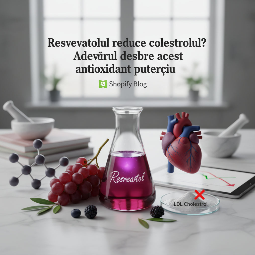 Resveratrolul reduce colesterolul? Adevărul despre acest antioxidant puternic