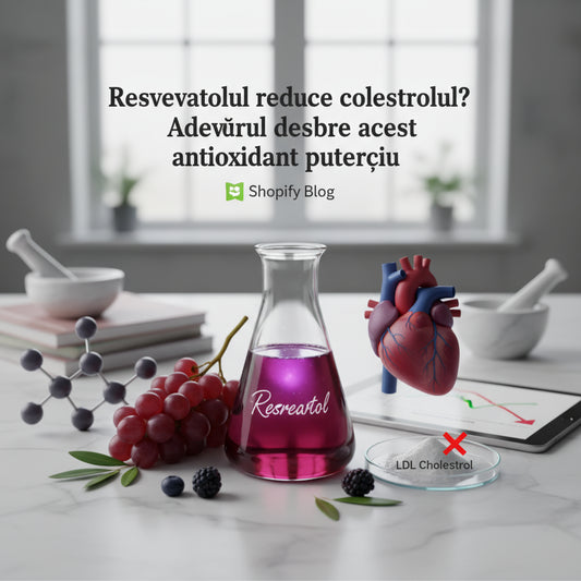 Resveratrolul reduce colesterolul? Adevărul despre acest antioxidant puternic