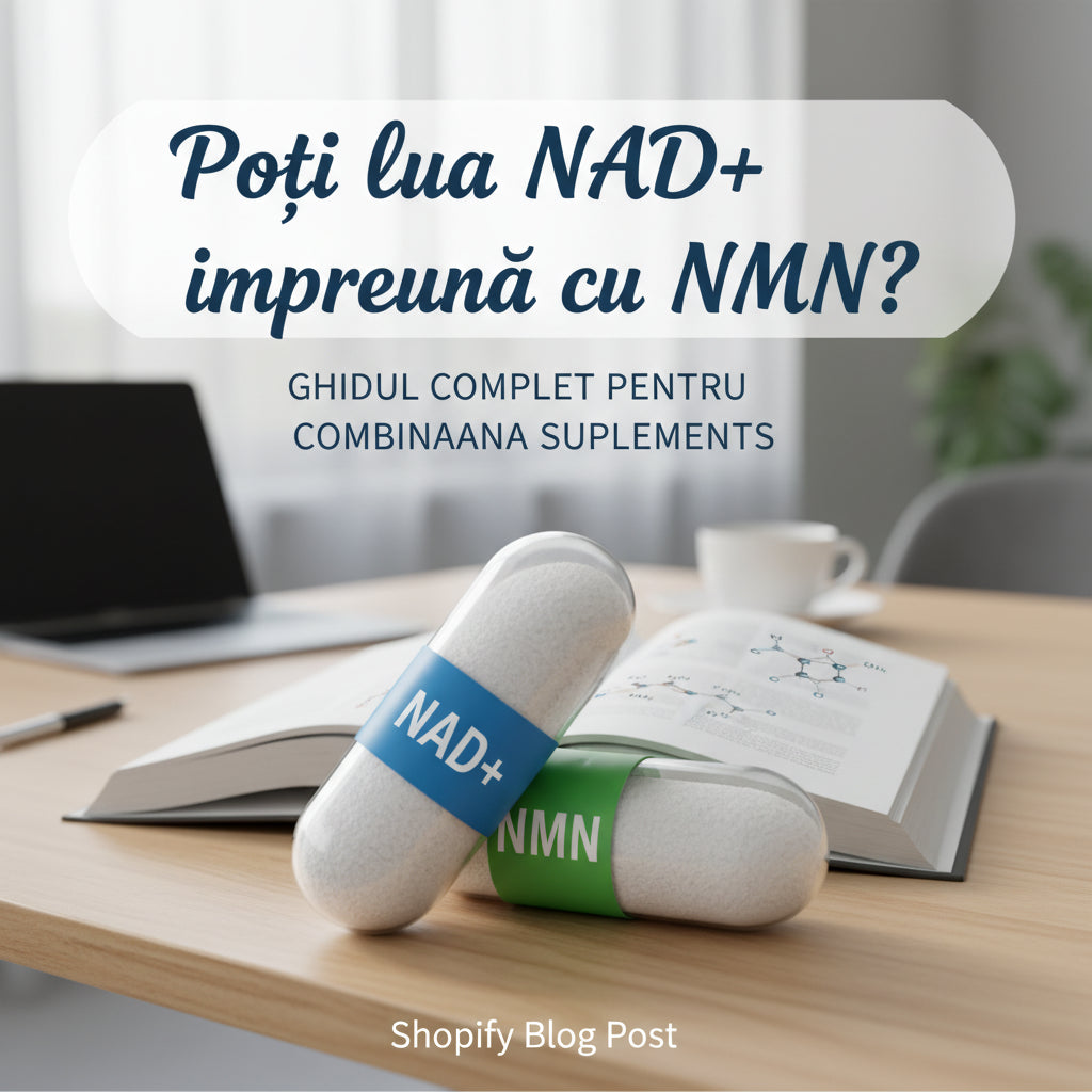 Poți lua NAD+ împreună cu NMN? Ghidul complet pentru combinarea suplimentelor