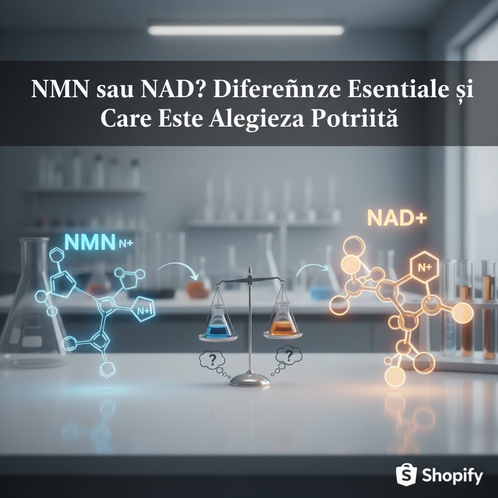 NMN sau NAD? Diferențele Esențiale și Care Este Alegerea Potrivită