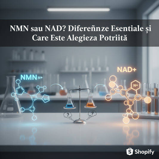 NMN sau NAD? Diferențele Esențiale și Care Este Alegerea Potrivită