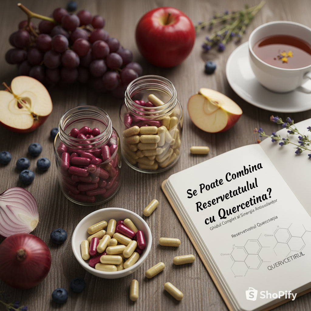 Se Poate Combina Resveratrolul cu Quercetina? Ghidul Complet al Sinergia Antioxidanților