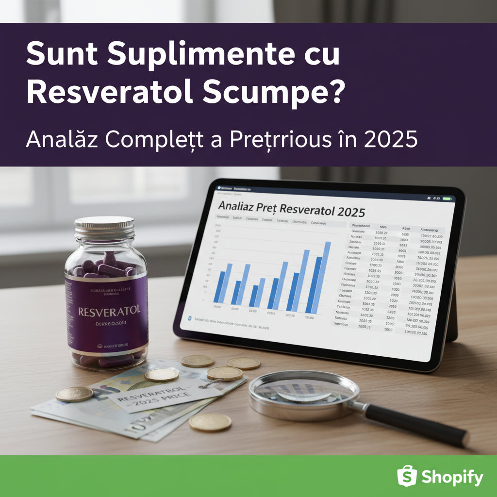 Sunt Suplimentele cu Resveratrol Scumpe? Analiză Completă a Prețurilor în 2025