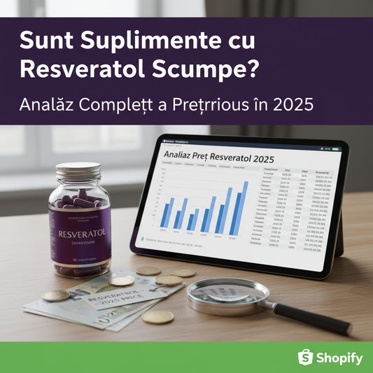 Sunt Suplimentele cu Resveratrol Scumpe? Analiză Completă a Prețurilor în 2025