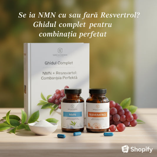 Se ia NMN cu sau fără Resveratrol? Ghidul complet pentru combinația perfectă