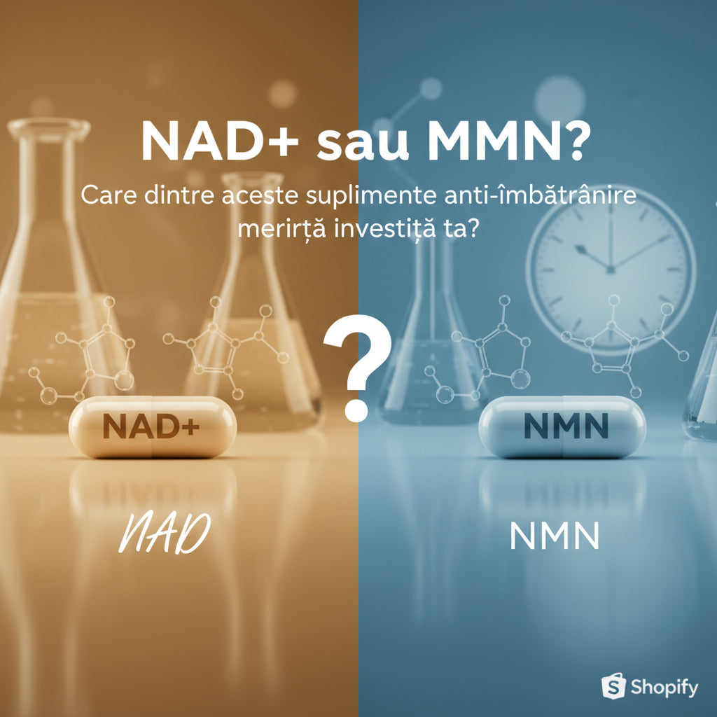 NAD+ sau NMN: Care dintre aceste suplimente anti-îmbătrânire merită investiția ta?