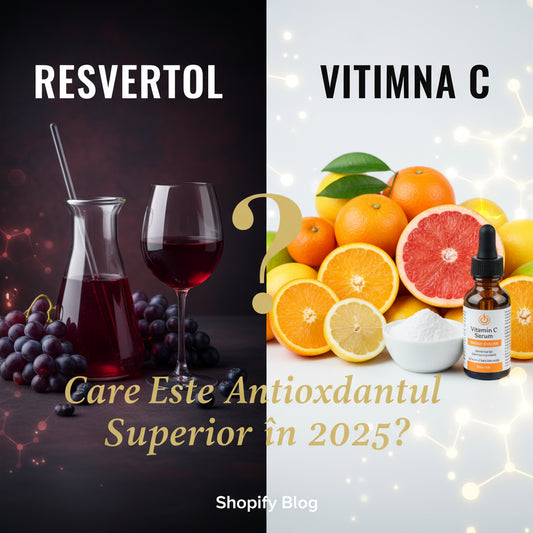 Resveratrol vs Vitamina C: Care Este Antioxidantul Superior în 2025?