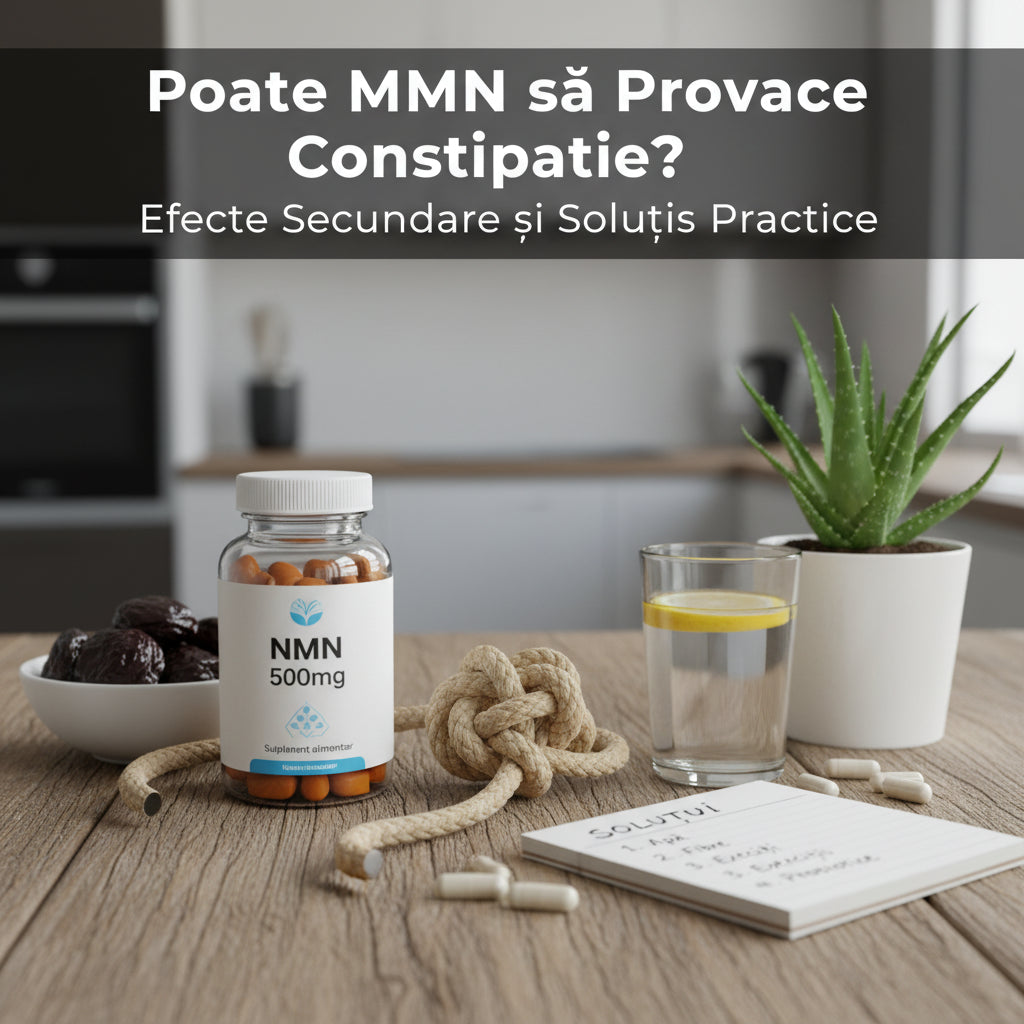 Poate NMN să Provoace Constipație? Efecte Secundare și Soluții Practice