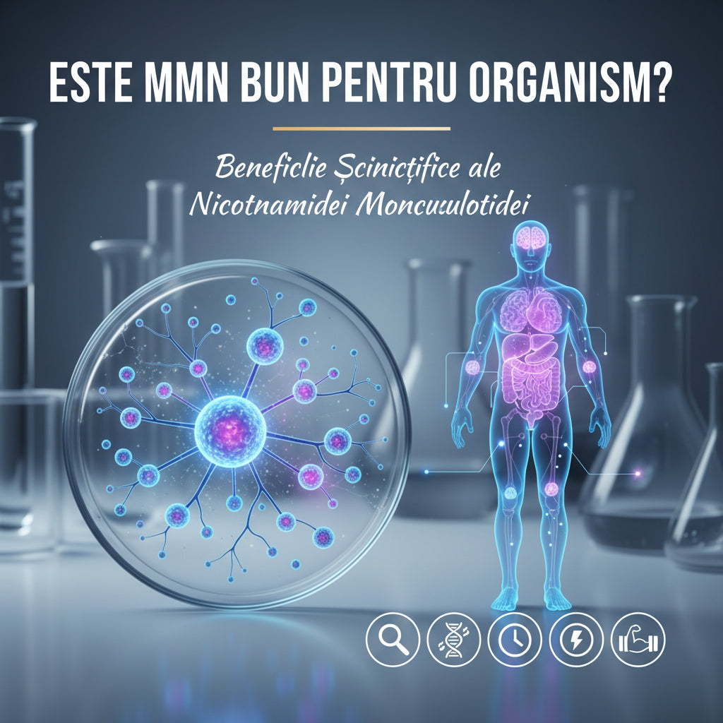 Este NMN Bun pentru Organism? Beneficiile Științifice ale Nicotinamidei Mononucleotidei