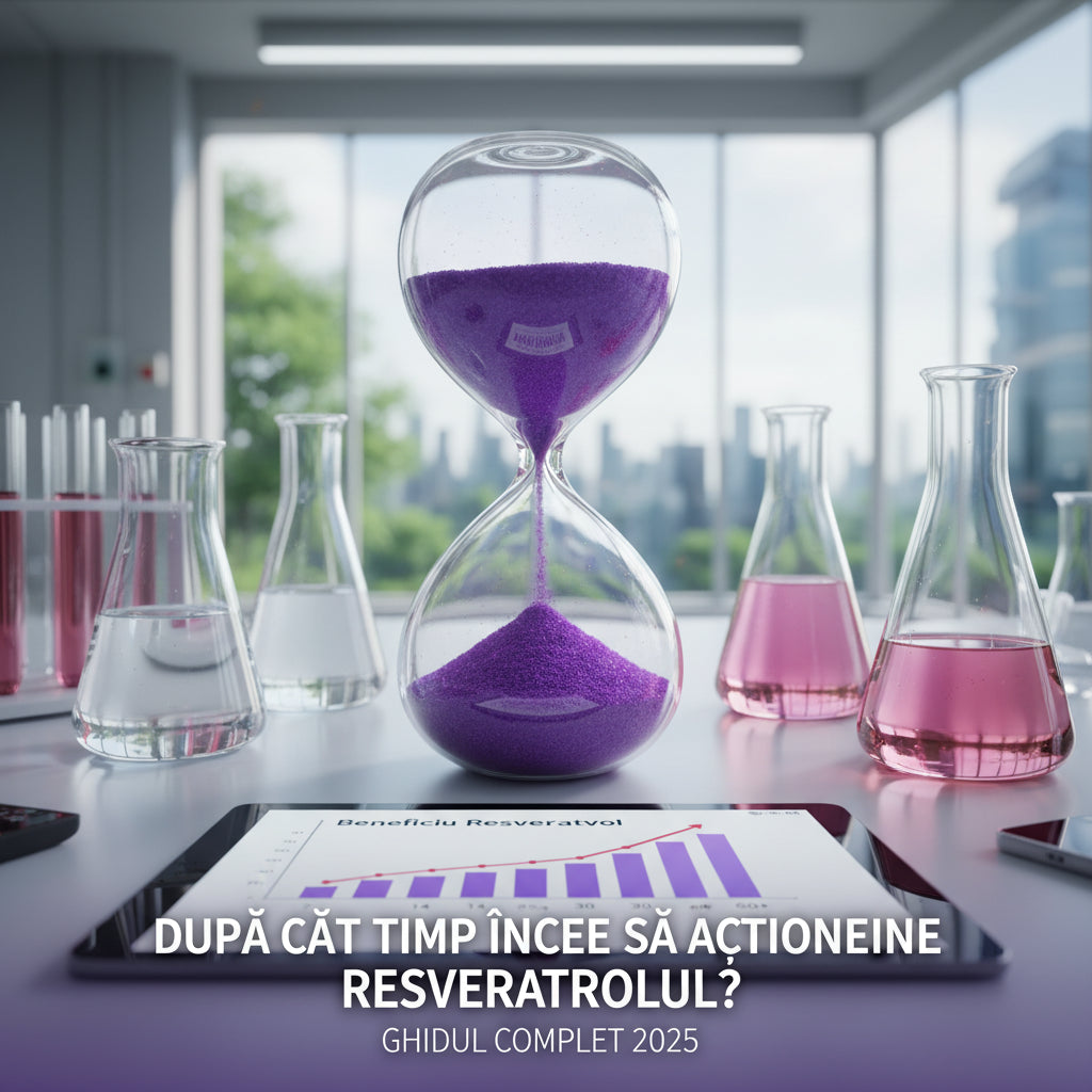 După Cât Timp Începe să Acționeze Resveratrolul? Ghidul Complet 2025