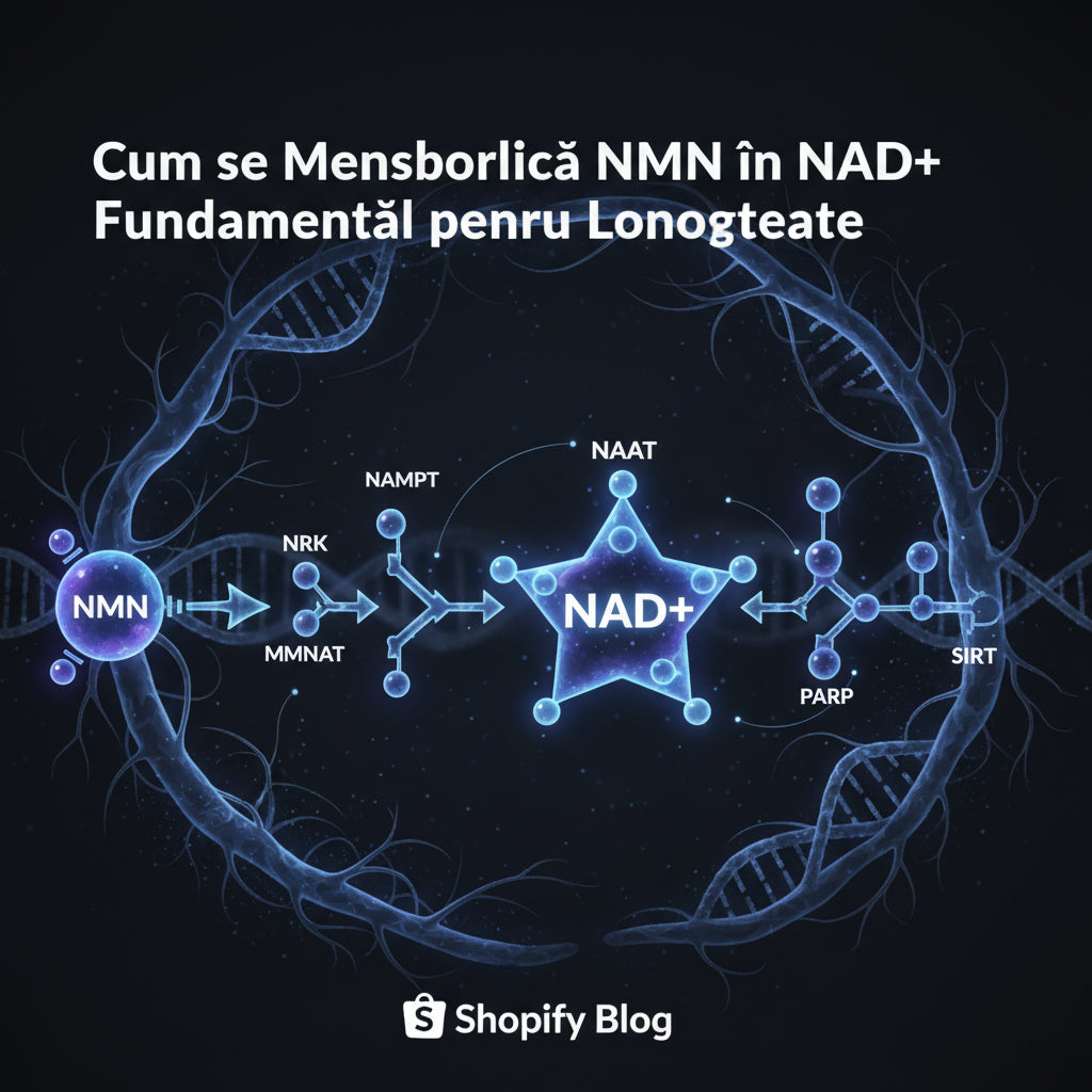 Cum se Transformă NMN în NAD+: Calea Metabolică Fundamentală pentru Longevitate