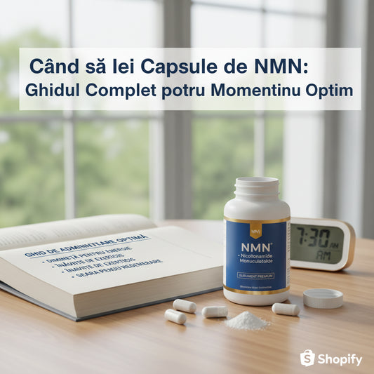 Când să Iei Capsulele de NMN: Ghidul Complet pentru Momentul Optim