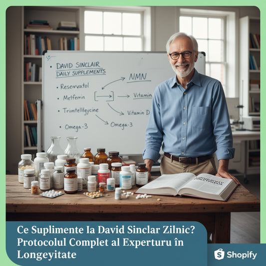 Ce Suplimente Ia David Sinclair Zilnic? Protocolul Complet al Expertului în Longevitate