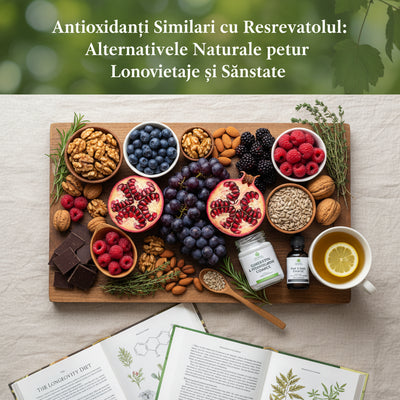 Antioxidanți Similari cu Resveratrolul: Alternativele Naturale pentru Longevitate și Sănătate