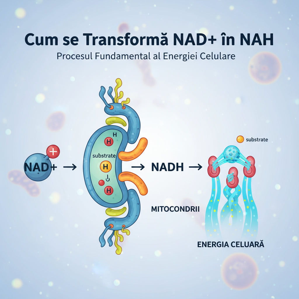 Cum se Transformă NAD+ în NADH: Procesul Fundamental al Energiei Celulare