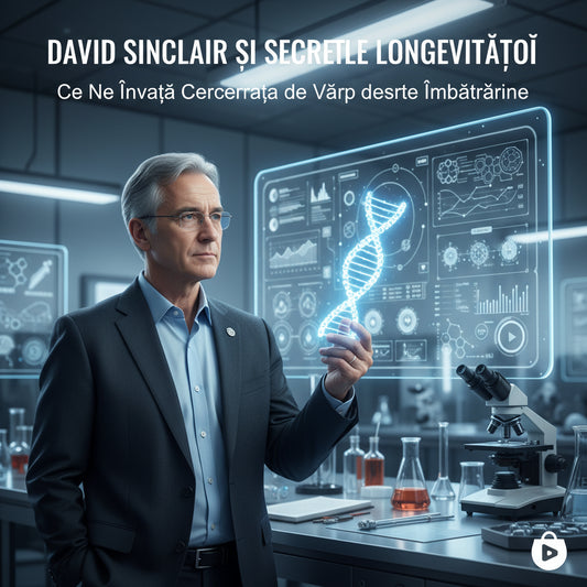 David Sinclair și Secretele Longevității: Ce Ne Învață Cercetarea de Vârf despre Îmbătrânire