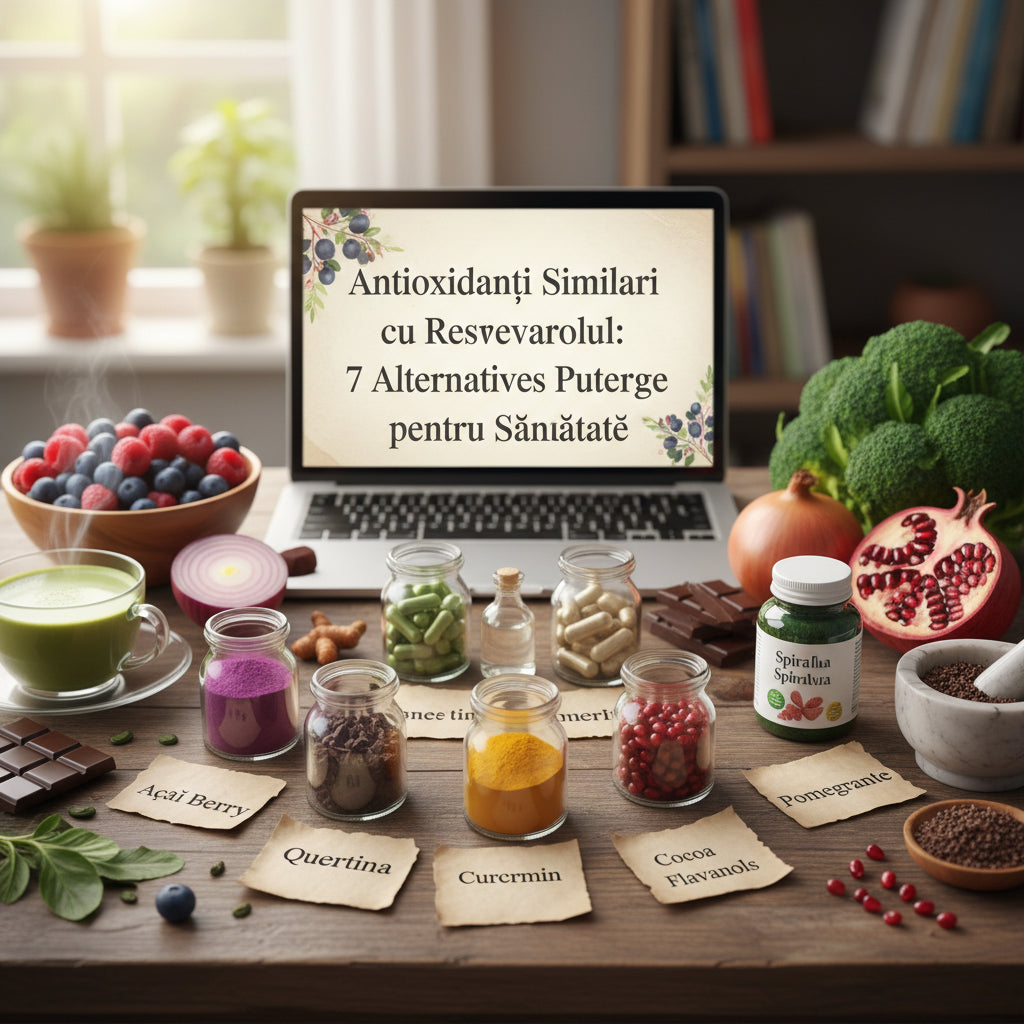 Antioxidanți Similari cu Resveratrolul: 7 Alternative Puternice pentru Sănătate