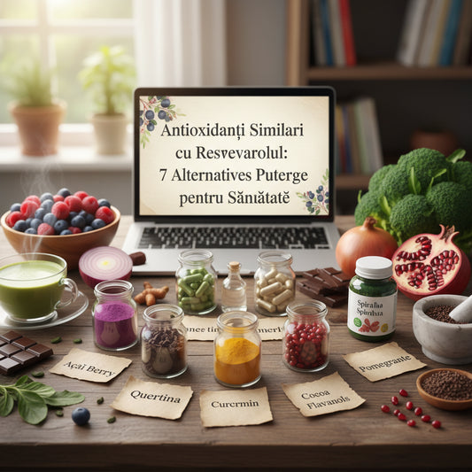 Antioxidanți Similari cu Resveratrolul: 7 Alternative Puternice pentru Sănătate