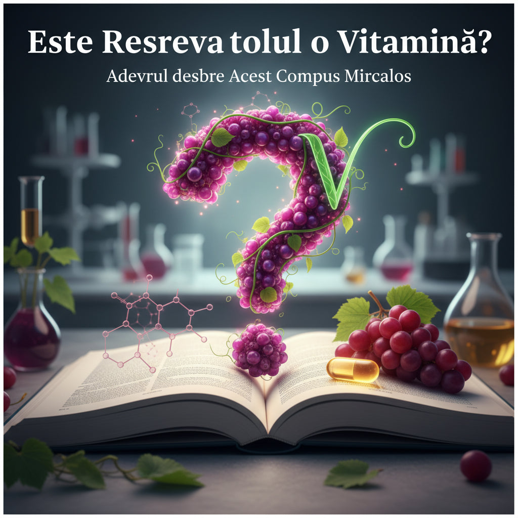 Este Resveratrolul o Vitamină? Adevărul despre Acest Compus Miraculos