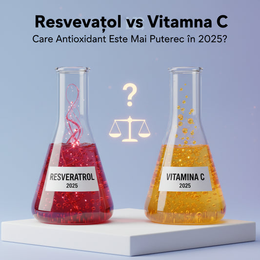 Resveratrol vs Vitamina C: Care Antioxidant Este Mai Puternic în 2025?