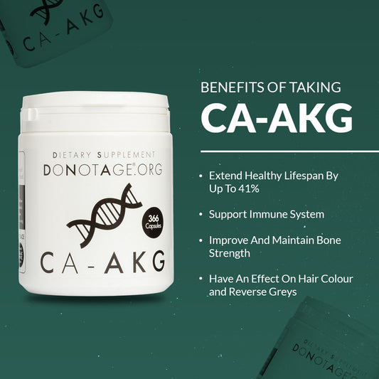 Do Not Age Ca-AKG 60 Capsule – Calciu Alfa-Cetoglutarat Longevitate