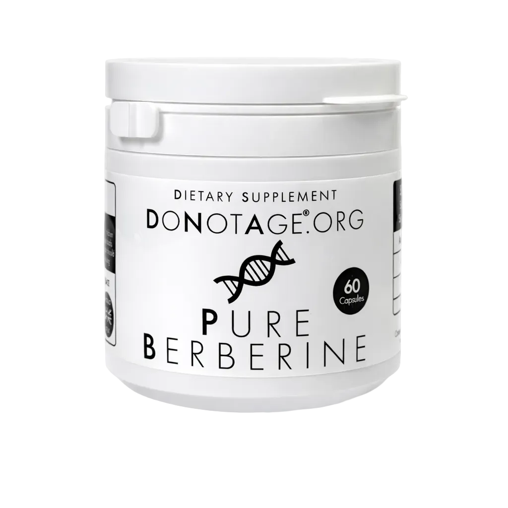 Do Not Age Berberină Pură 60 Capsule – Susține Glicemia și Colesterolul