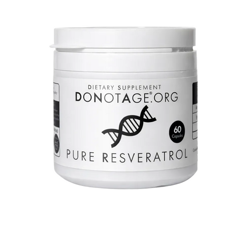 Do Not Age Resveratrol Pur 500mg 60 Capsule – Trans-Resveratrol Longevitate