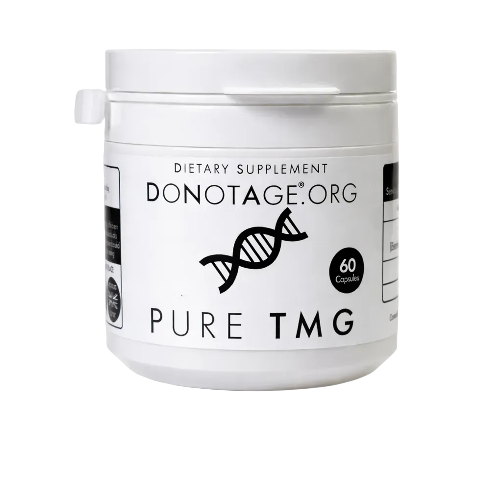 Do Not Age TMG Pur 500mg 60 Capsule – Trimetilglicină Metilare