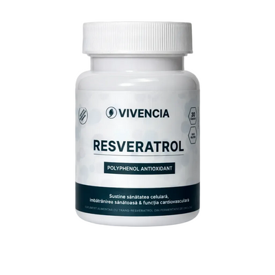 Vivencia Resveratrol Polifenol 98% 30 Capsule – Antioxidant Natural